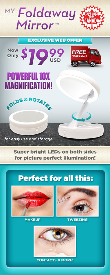 Order My Foldaway Mirror™ Today!
